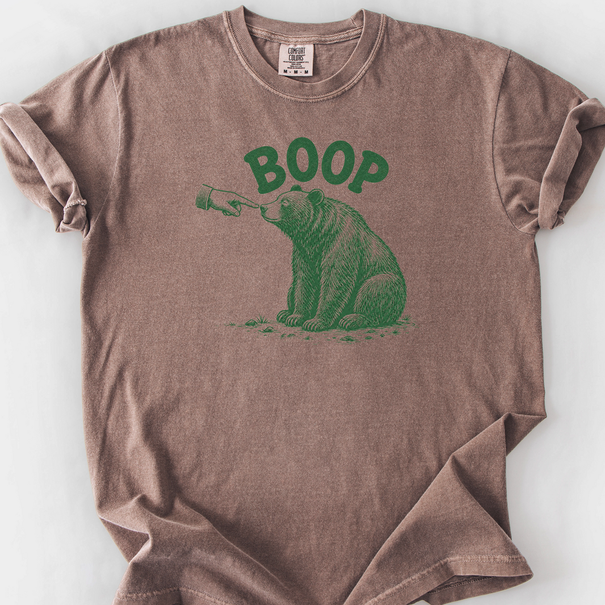 Boop Bear T-Shirt — Espresso