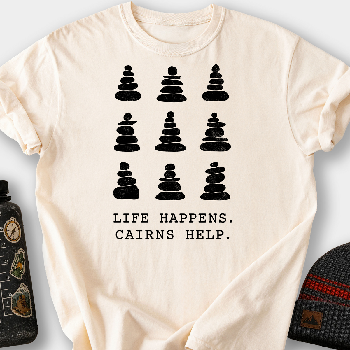 Cairn Specimen Chart T-Shirt — Ivory