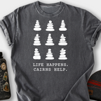 Cairn Specimen Chart T-Shirt — Pepper