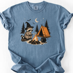 Camp Witch Raccoon T-Shirt — Blue Jean