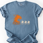 Campfire Chaos T-Shirt — Blue Jean