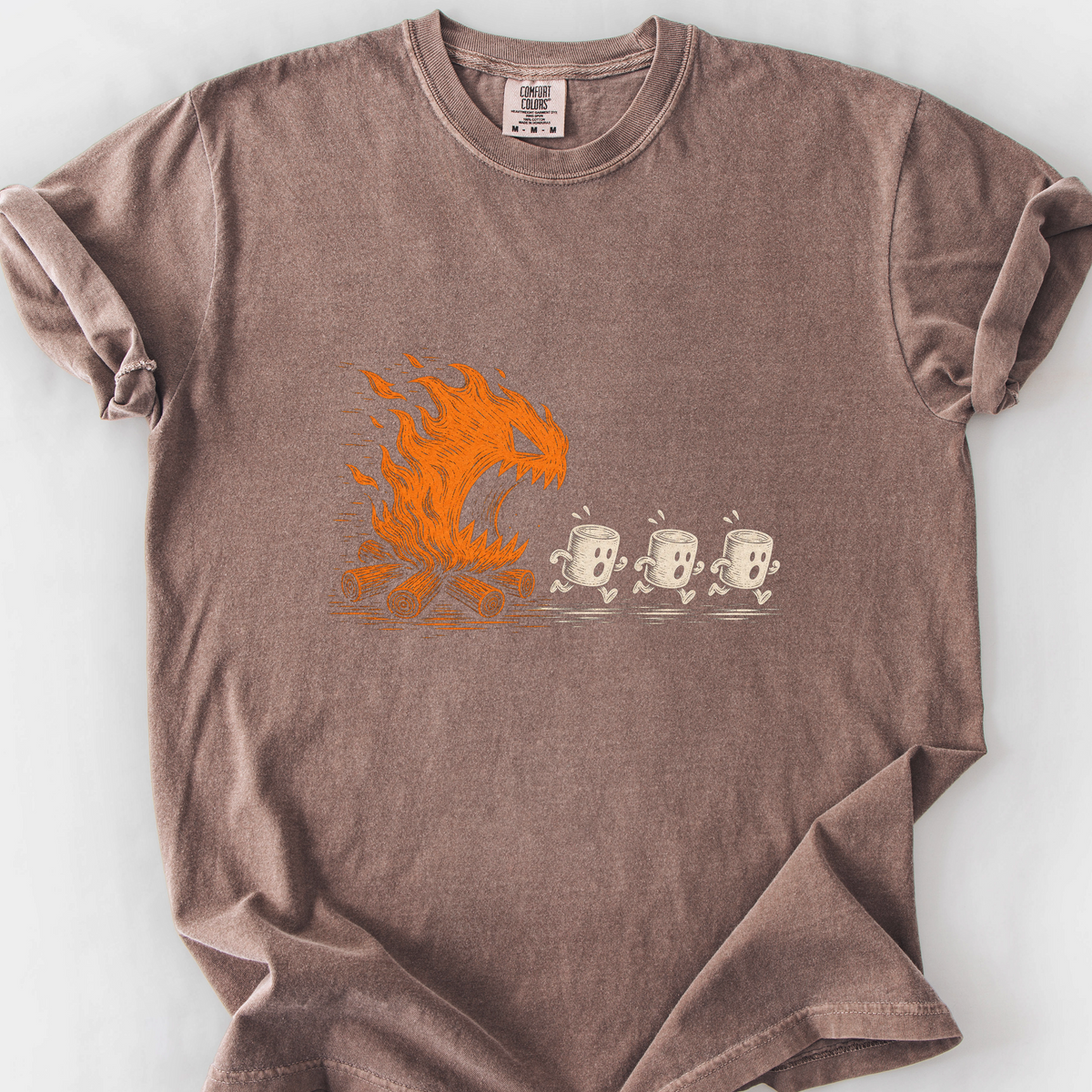 Campfire Chaos T-Shirt — Espresso