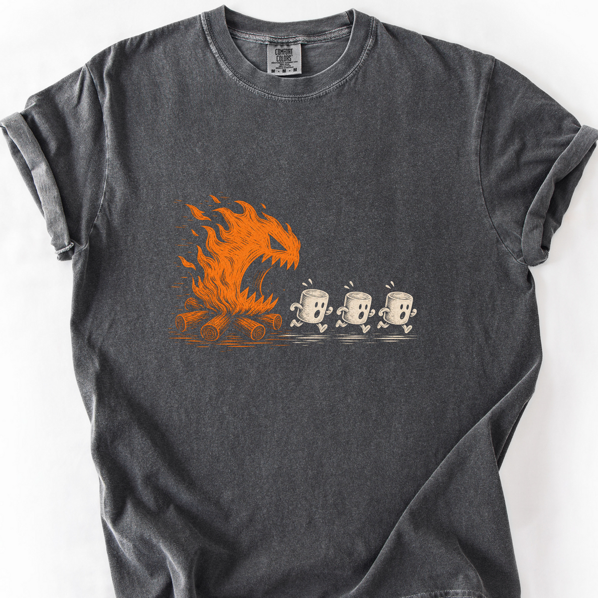 Campfire Chaos T-Shirt — Pepper