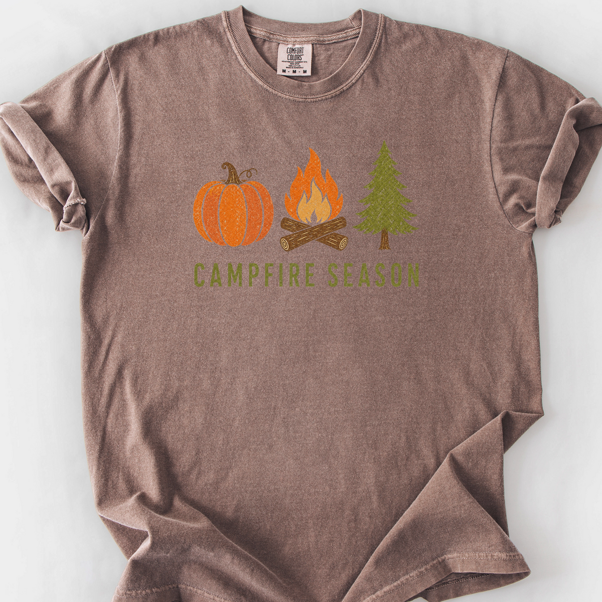 Campfire Season T-Shirt — Espresso