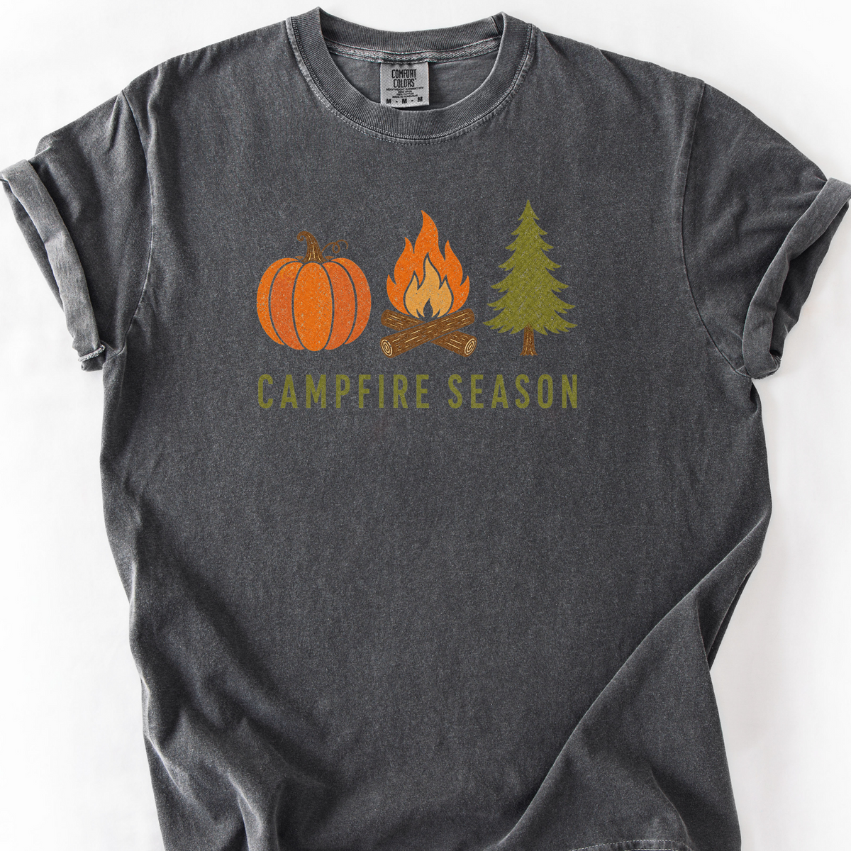 Campfire Season T-Shirt — Pepper
