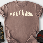 Camping Evolution T-Shirt — Espresso
