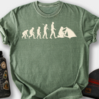 Camping Evolution T-Shirt — Moss