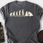Camping Evolution T-Shirt — Pepper