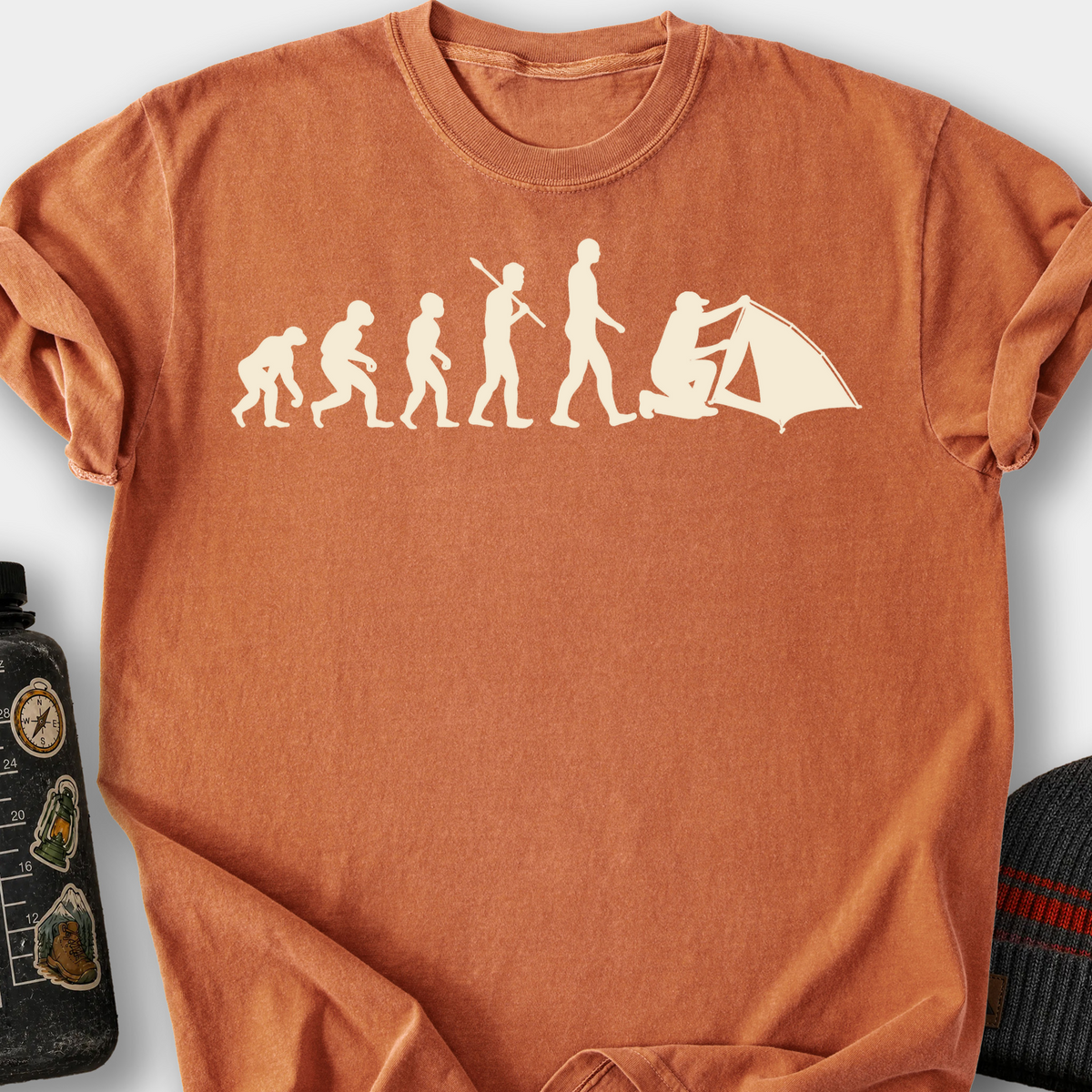 Camping Evolution T-Shirt — Yam
