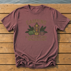 Camping With Extra Steps T-Shirt — Brick