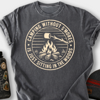 Camping Without S'mores T-Shirt — Pepper