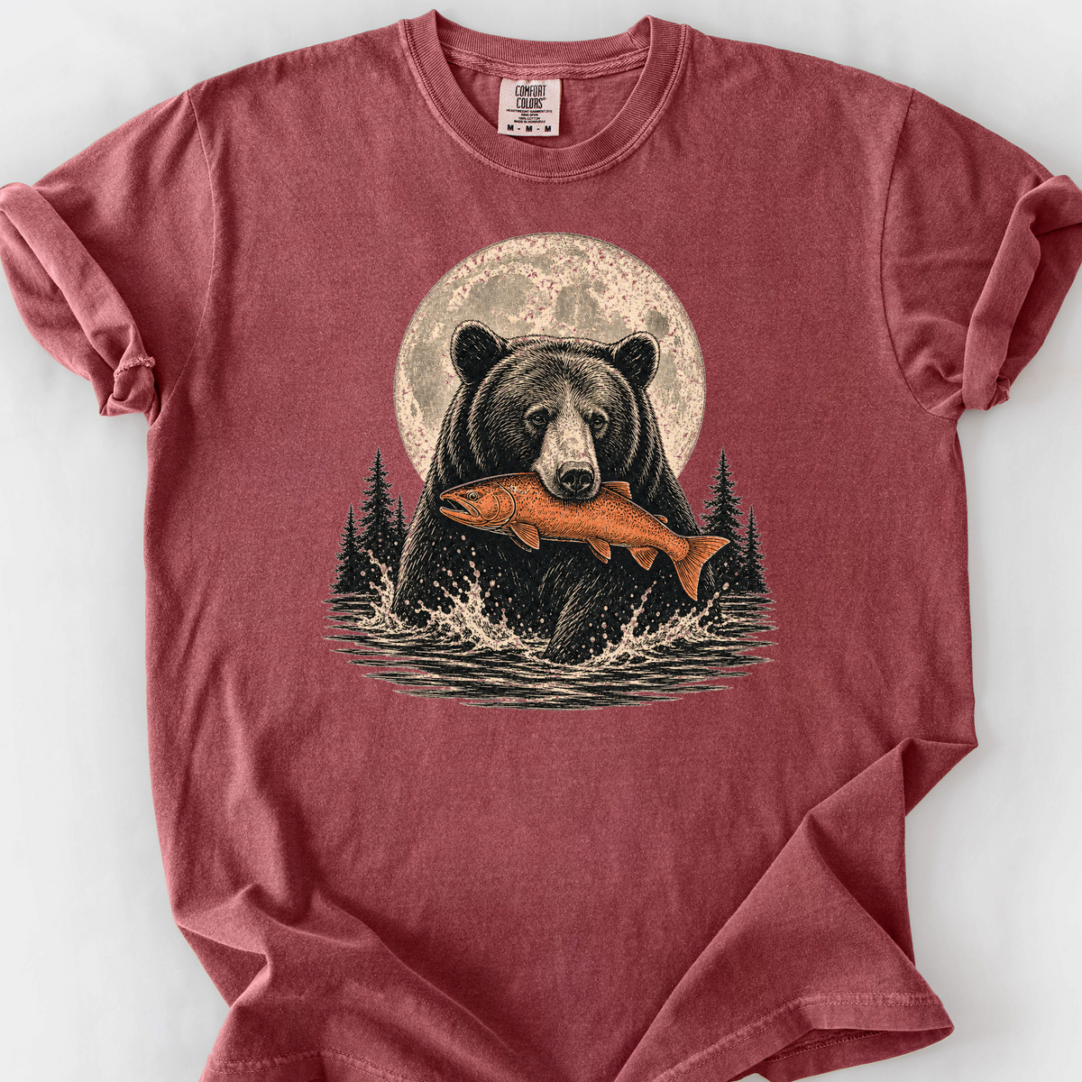 Catch of the Night T-Shirt — Brick