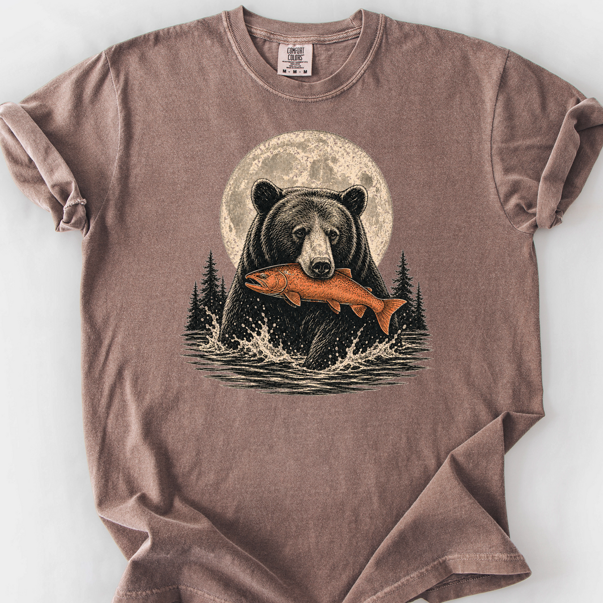 Catch of the Night T-Shirt — Espresso