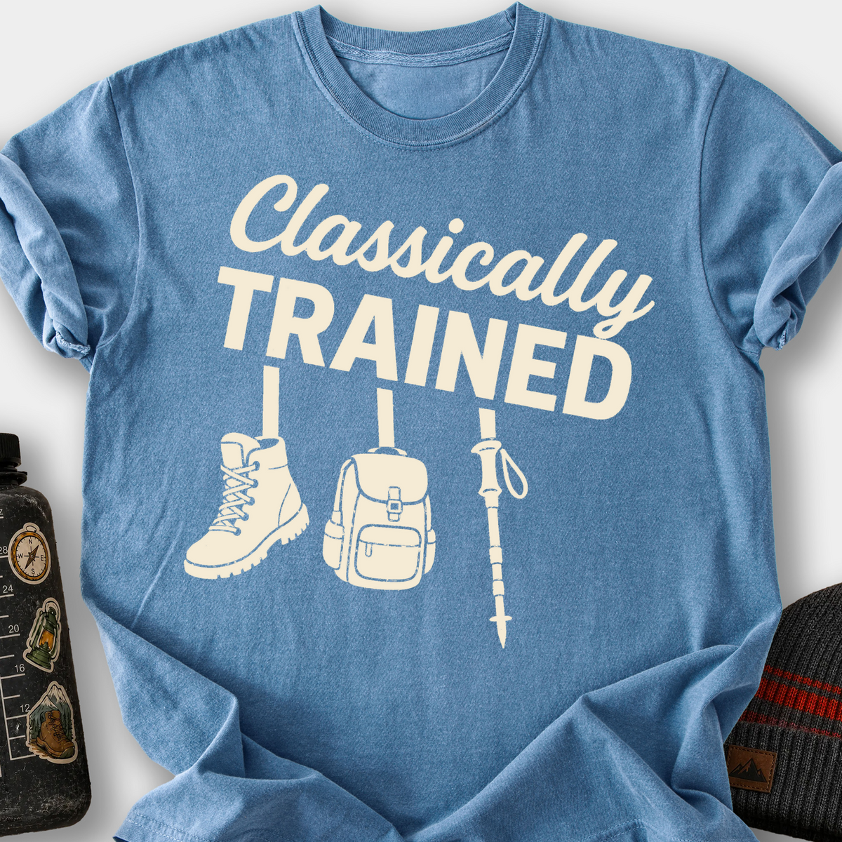 Classically Trained T-Shirt — Blue Jean