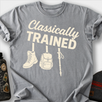 Classically Trained T-Shirt — Grey