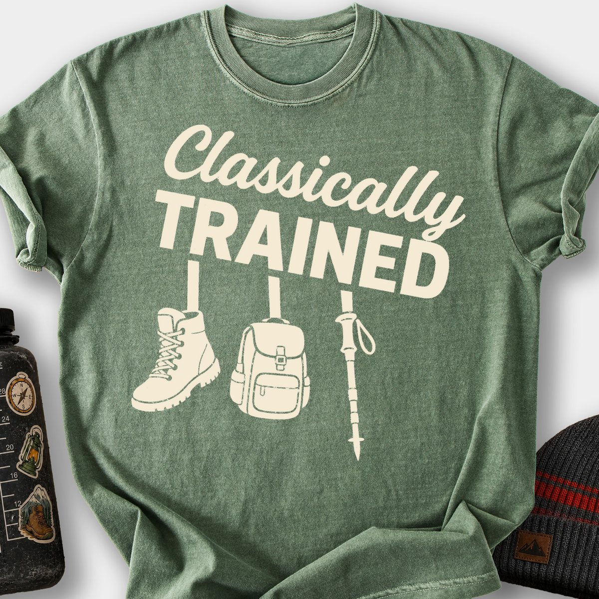 Classically Trained T-Shirt — Moss