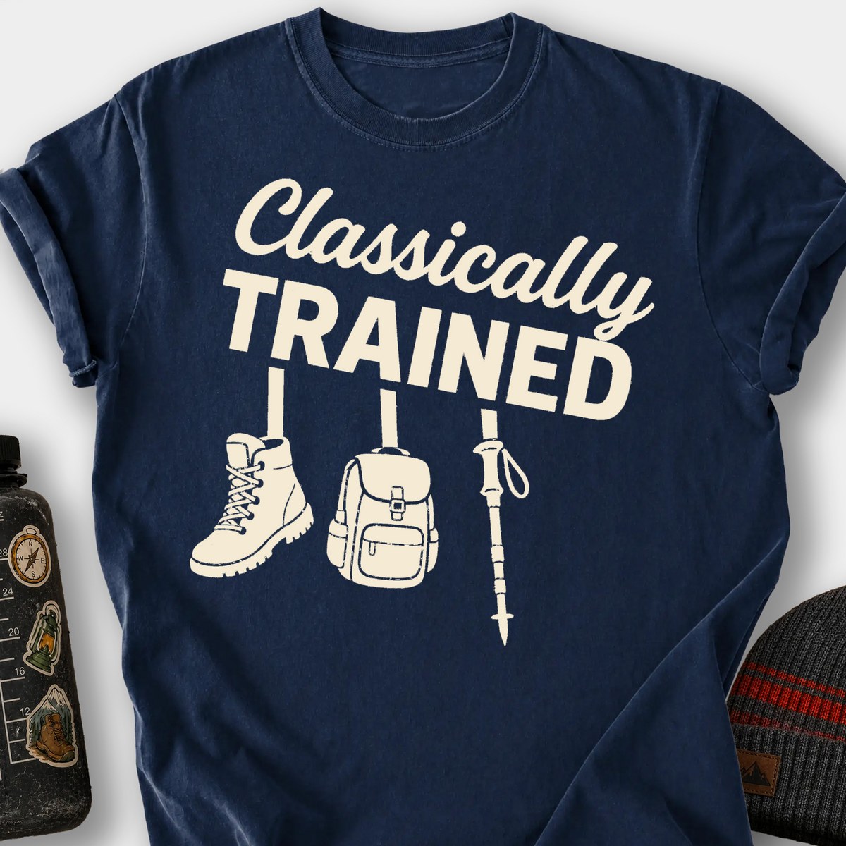 Classically Trained T-Shirt — Navy