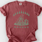 Cozy Campfire T-Shirt — Brick
