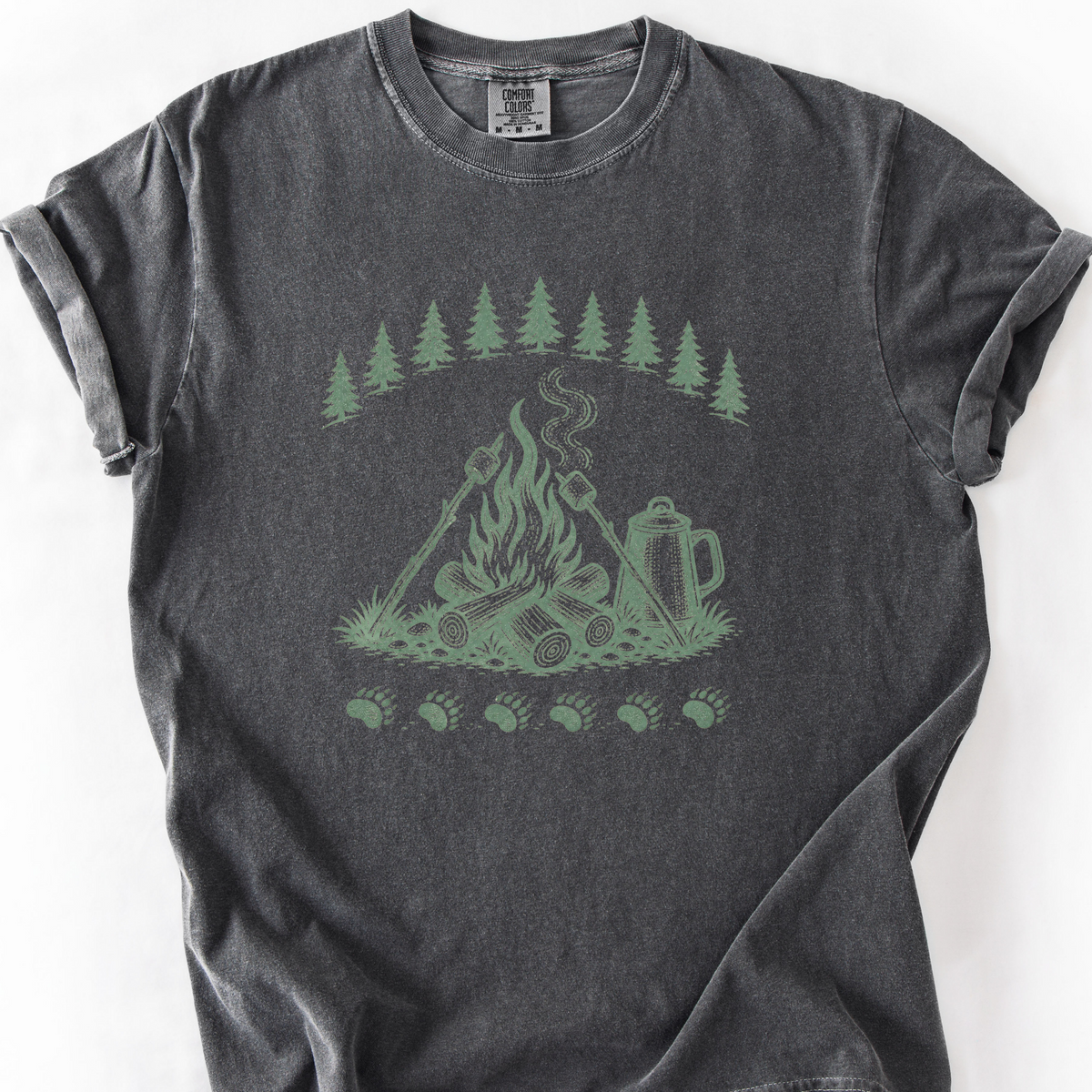 Cozy Campfire T-Shirt — Pepper