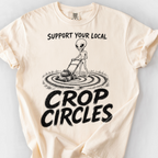 Crop Circles T-Shirt — Ivory