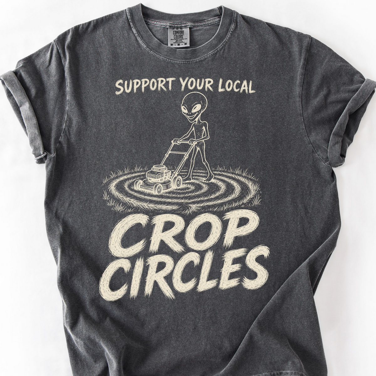 Crop Circles T-Shirt — Pepper