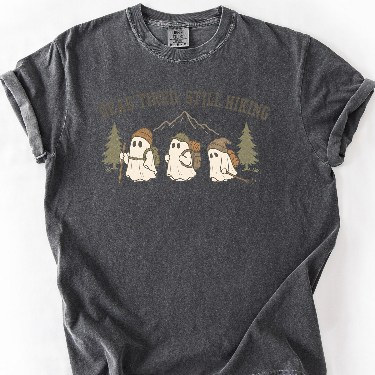 Dead Tired Still Hiking T-Shirt — Pepper