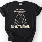 Do Not Disturb T-Shirt — Black