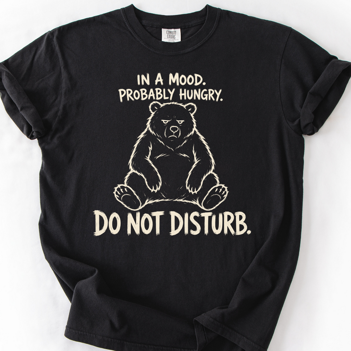 Do Not Disturb T-Shirt — Black