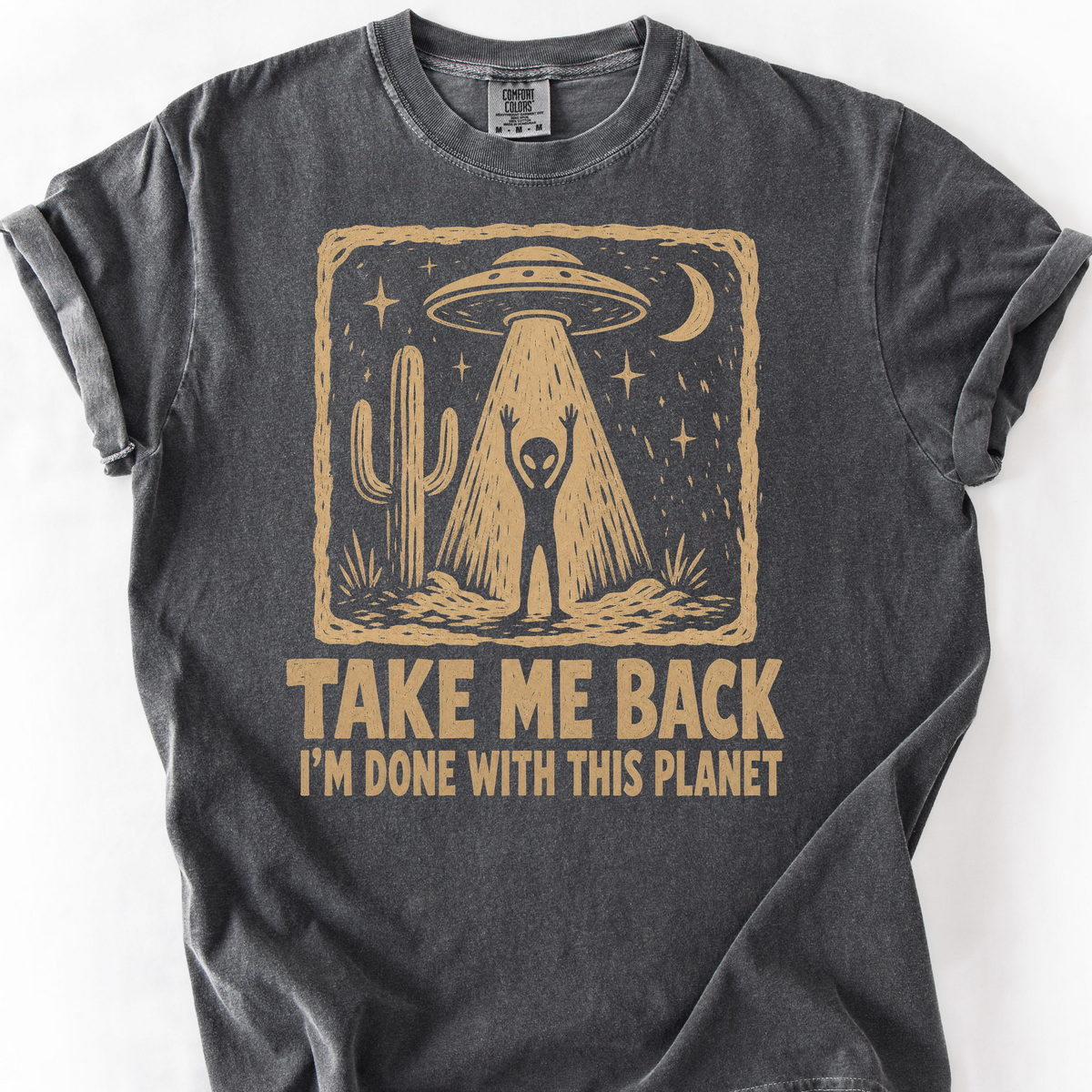 Done With This Planet T-Shirt — Pepper