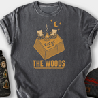 Enter The Woods Campfire Key T-Shirt — Pepper