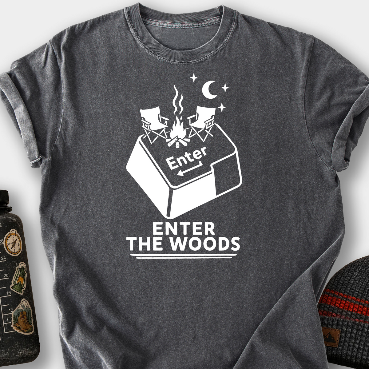Enter the Woods T-Shirt — Pepper