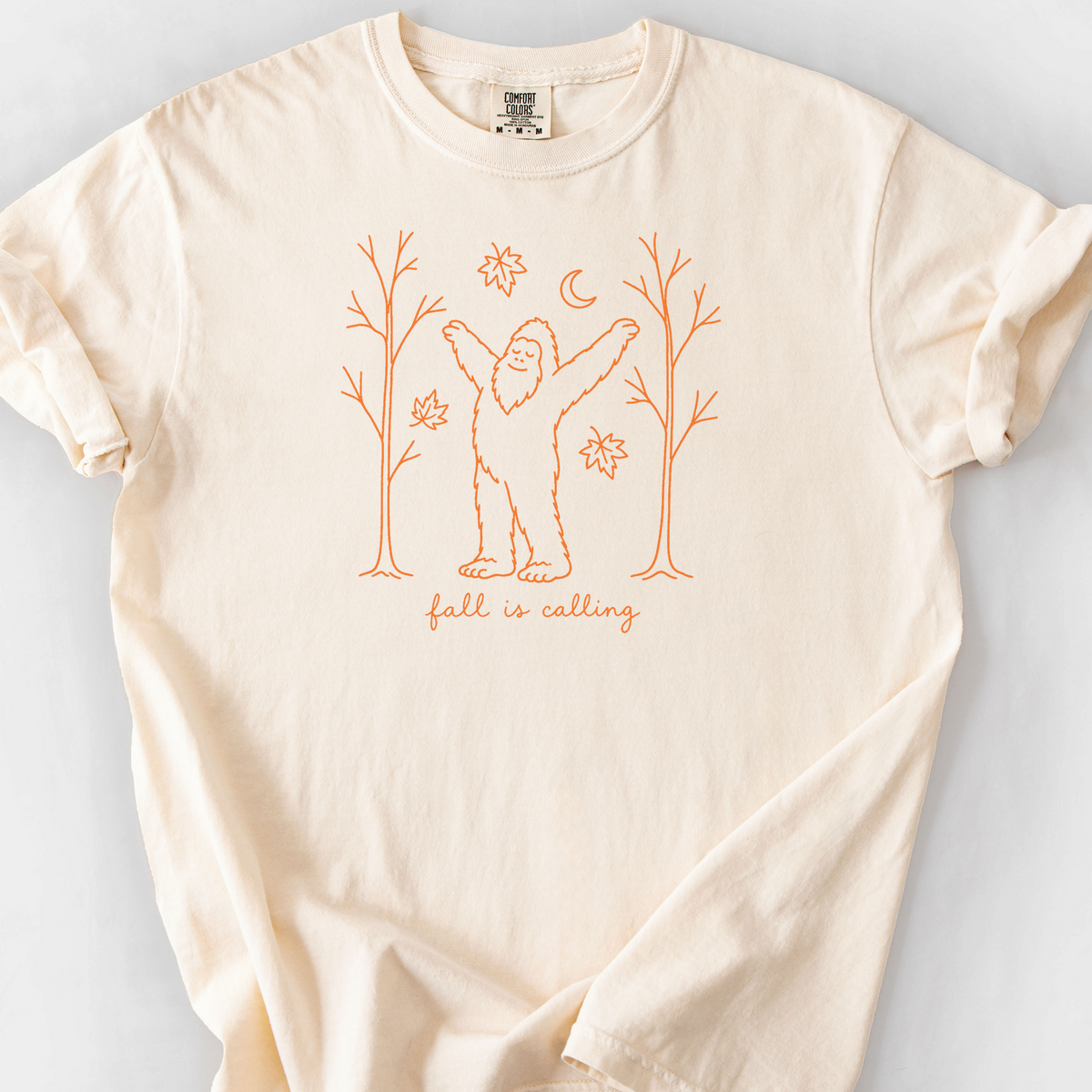 Fall Is Calling T-Shirt — Ivory