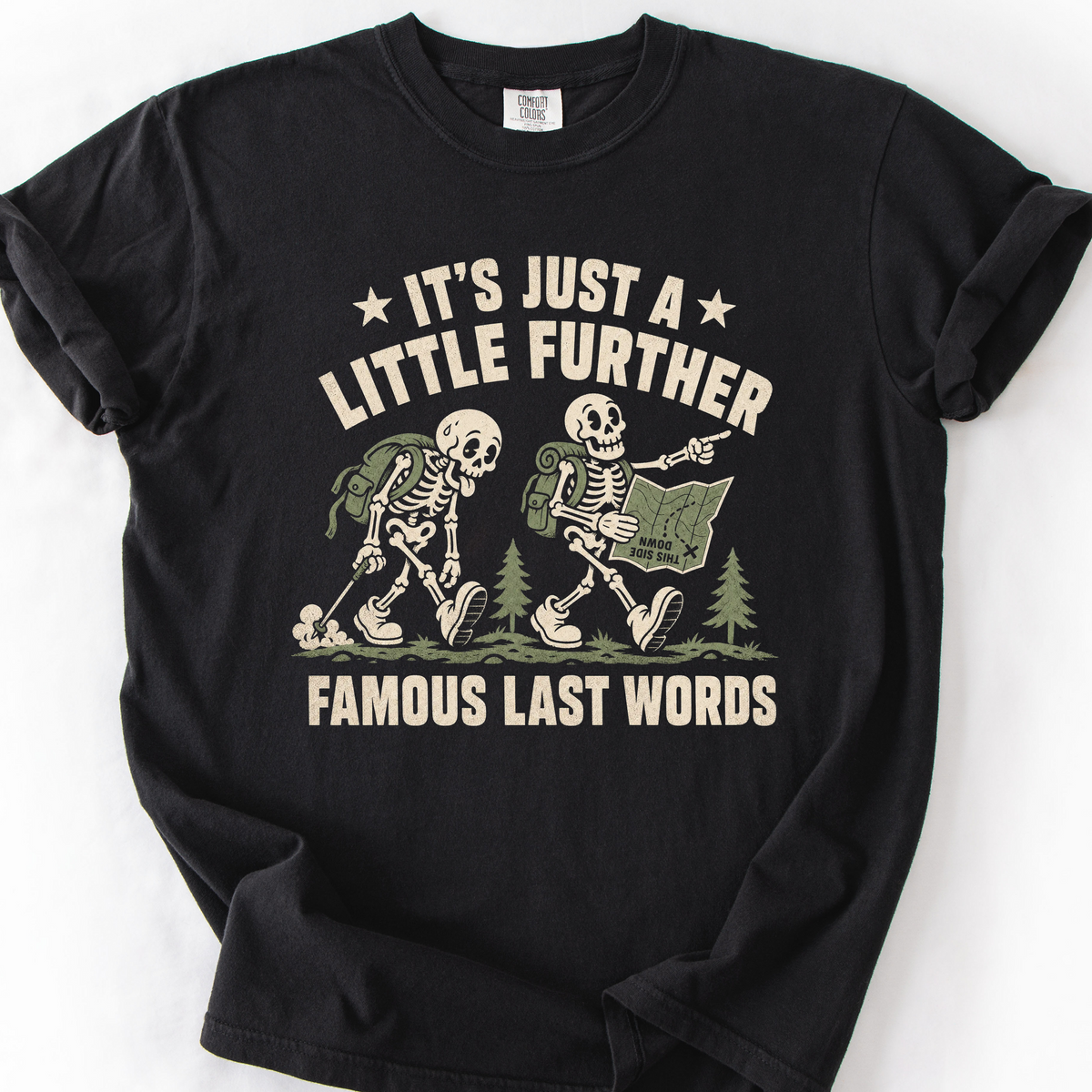 Famous Last Words T-Shirt — Black