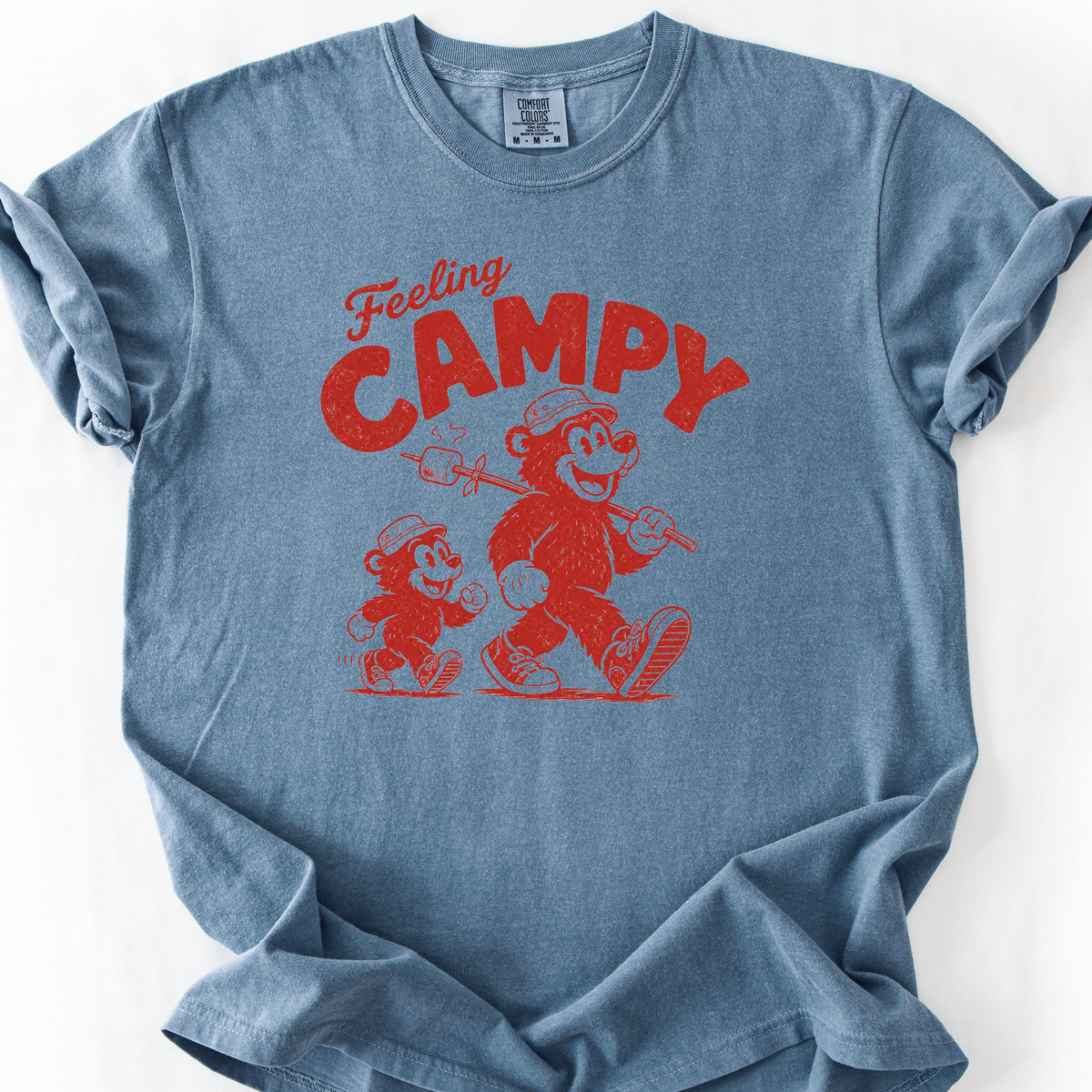 Feeling Campy T-Shirt — Blue Jean