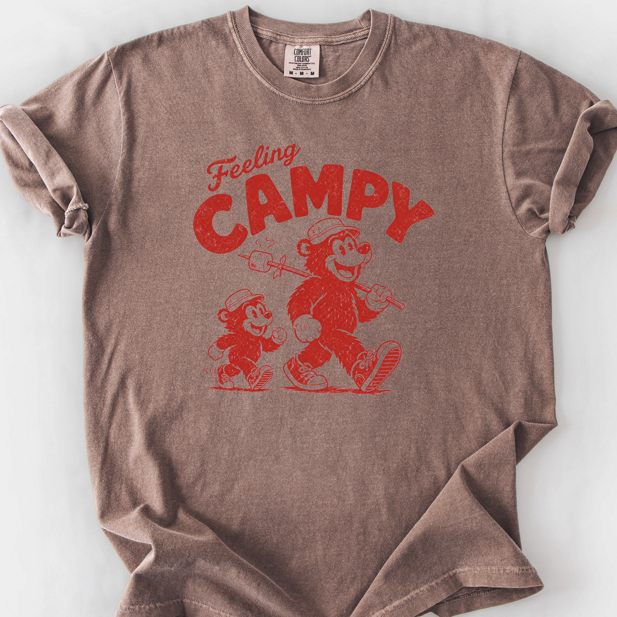 Feeling Campy T-Shirt — Espresso
