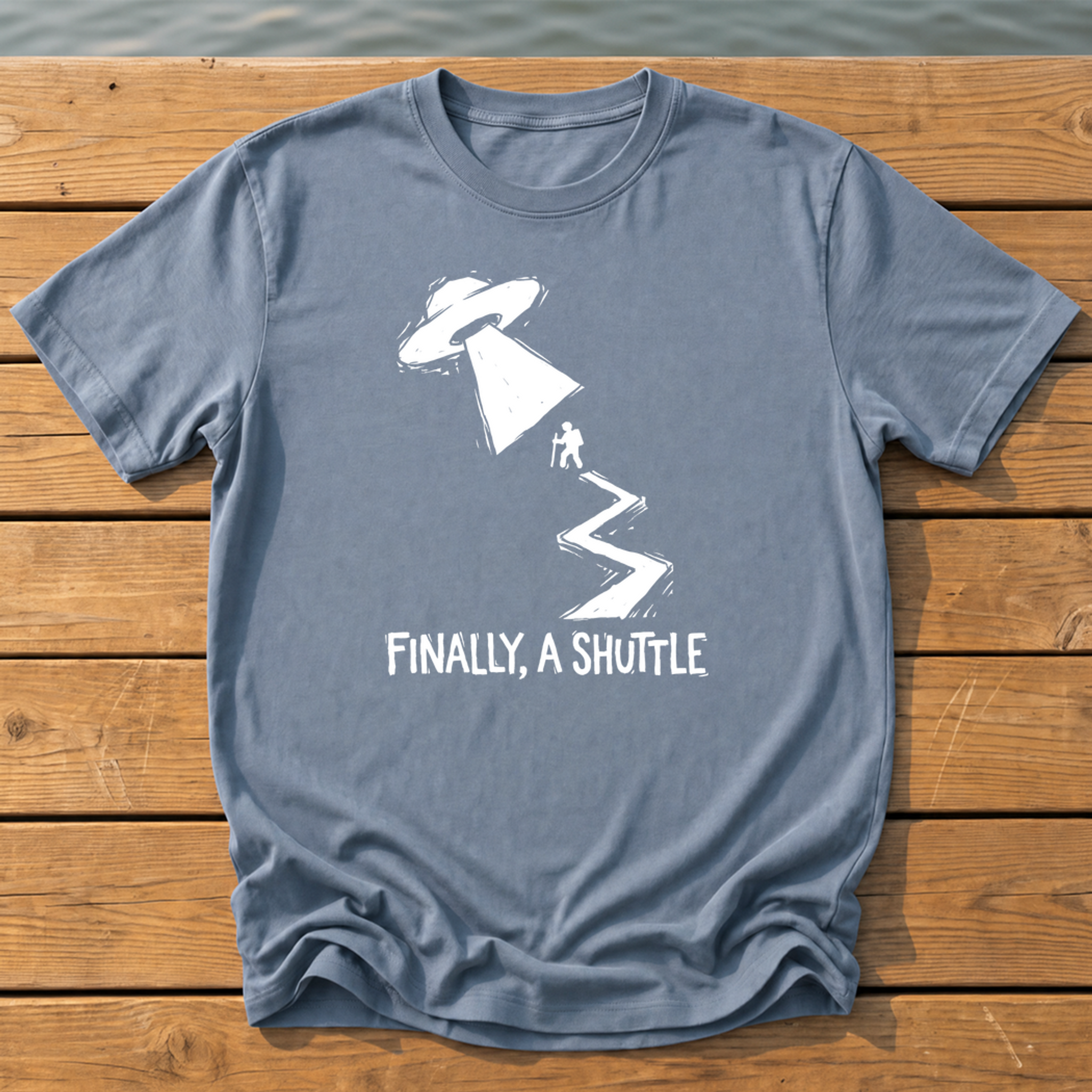 Finally, A Shuttle T-Shirt — Blue Jean