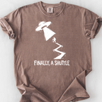 Finally, A Shuttle T-Shirt — Espresso