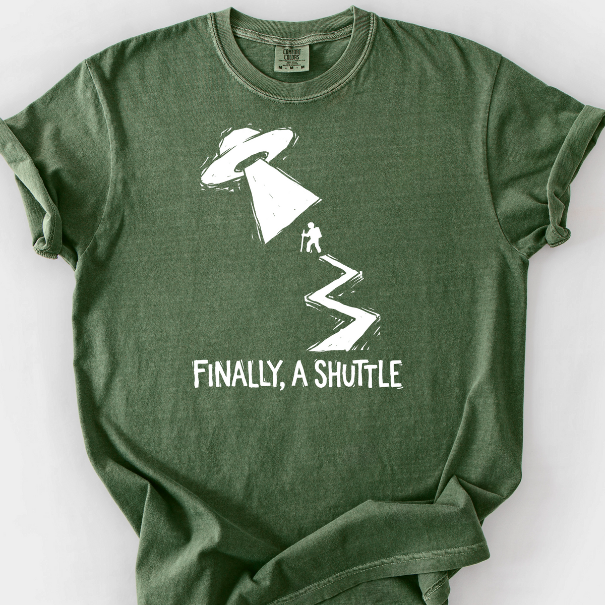 Finally, A Shuttle T-Shirt — Moss