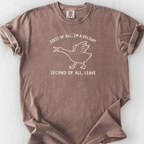 First Of All Im A Delight T-Shirt — Espresso