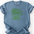 Fish Fear Me T-Shirt — Blue Jean