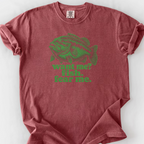 Fish Fear Me T-Shirt — Brick