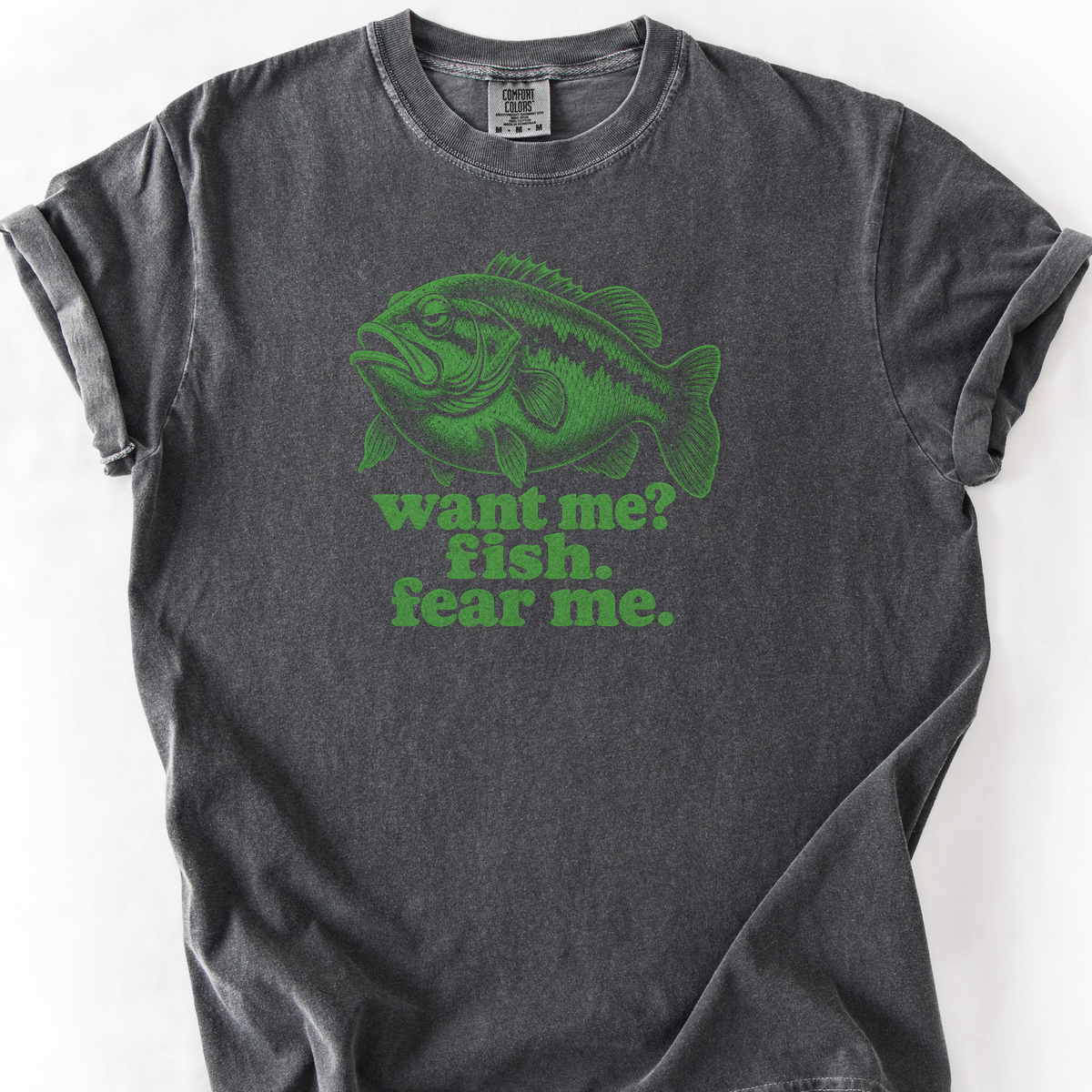 Fish Fear Me T-Shirt — Pepper