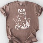 For Fox Sake T-Shirt — Espresso