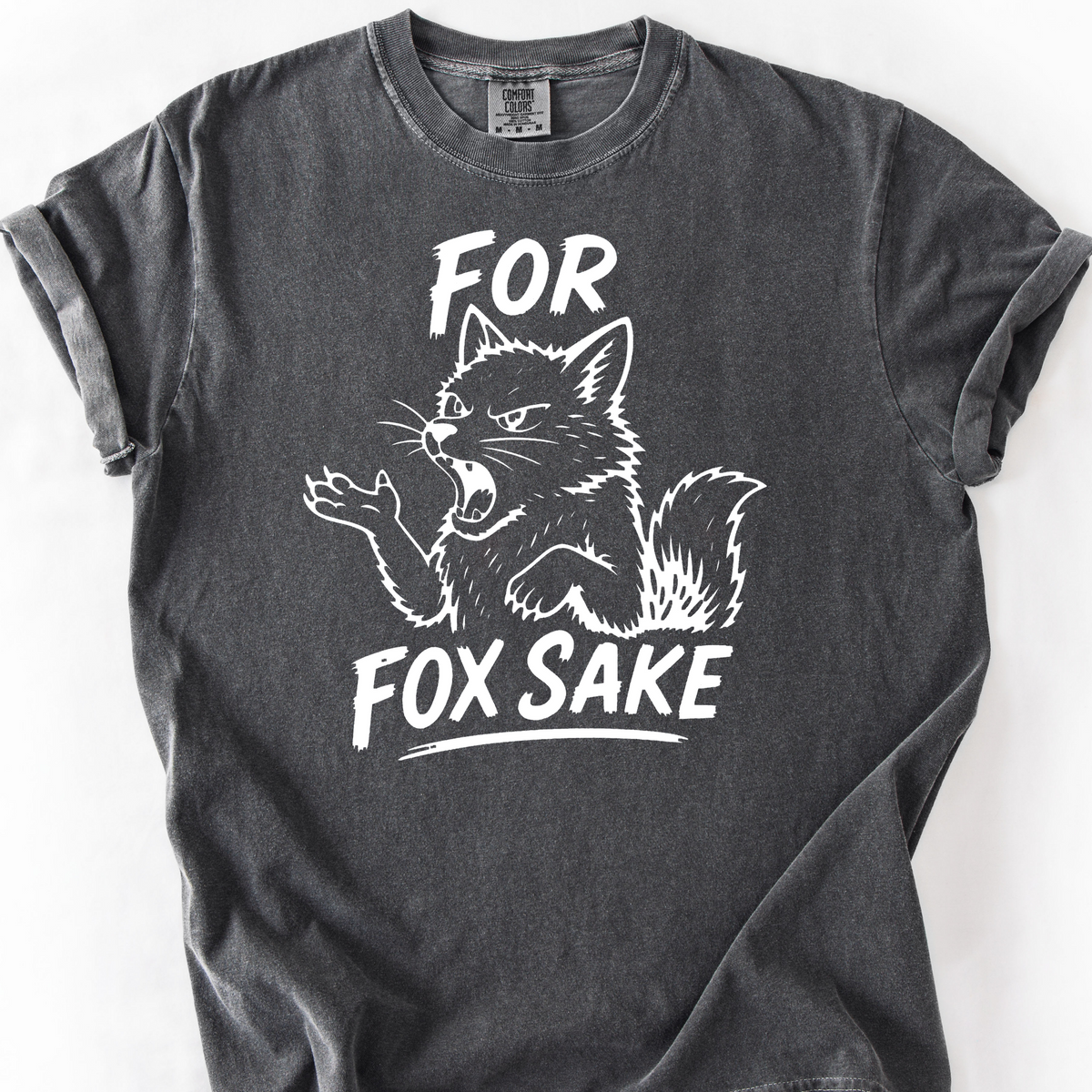 For Fox Sake T-Shirt — Pepper