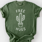 Free Hugs (Cactus) T-Shirt — Moss