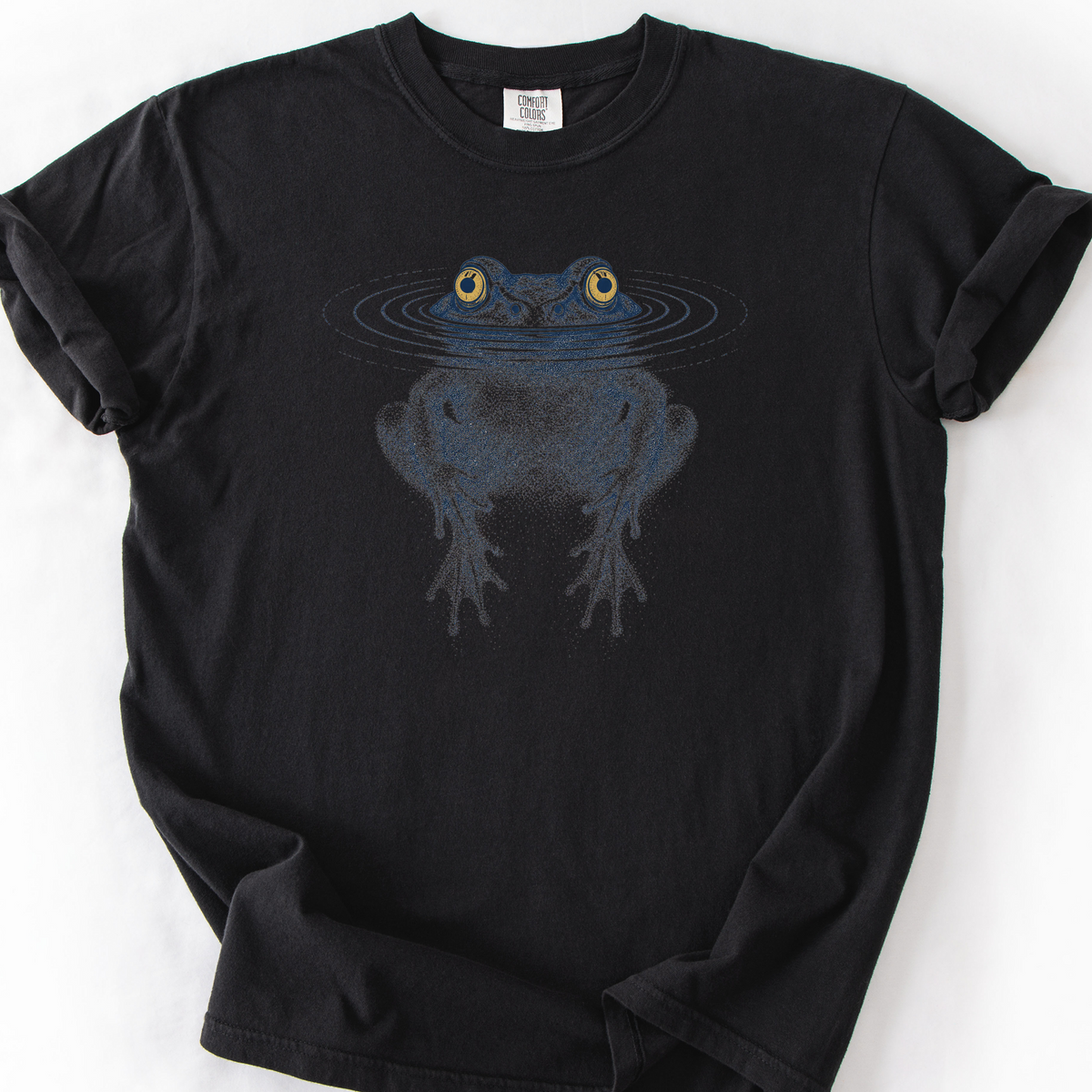 Frog Submerged T-Shirt — Black