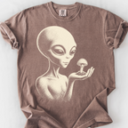 Fungi To Be With T-Shirt — Espresso