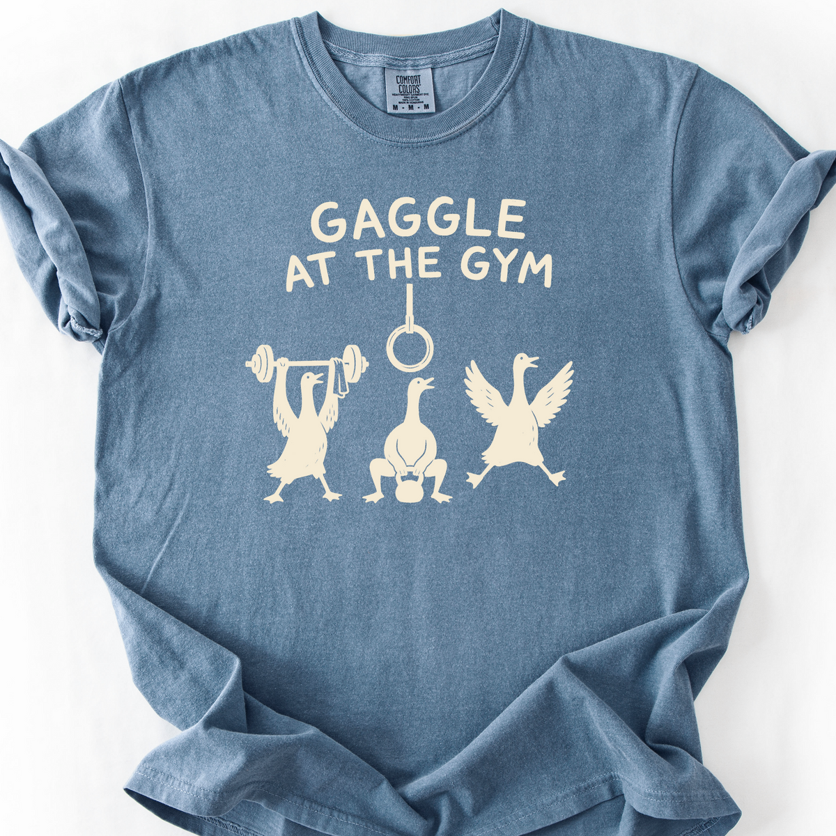 Gaggle At The Gym T-Shirt — Blue Jean