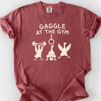 Gaggle At The Gym T-Shirt — Brick