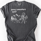 Going Somewhere Quiet T-Shirt — Pepper